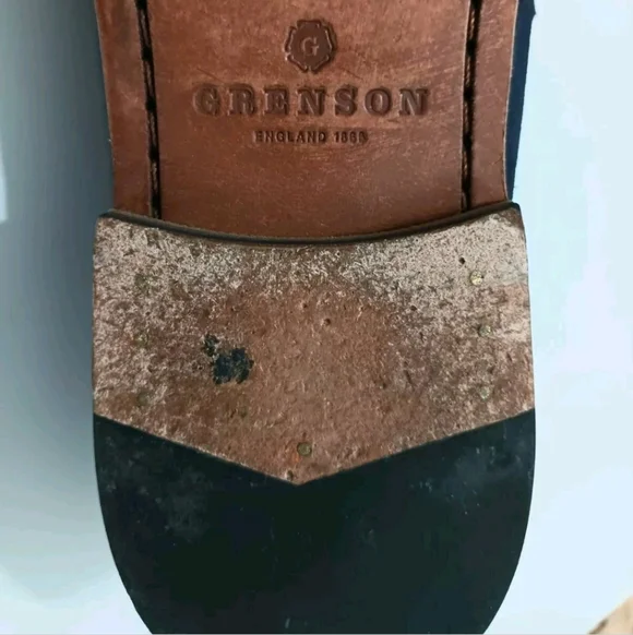 Grenson Men's Suede Loafers Size 9E